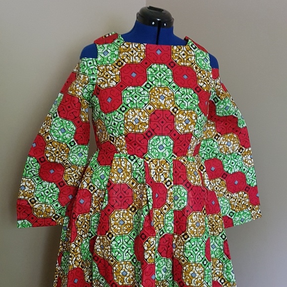 Red hot high low dress - Picture 5 of 8